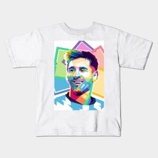 Lionel Messi Pop Art Kids T-Shirt